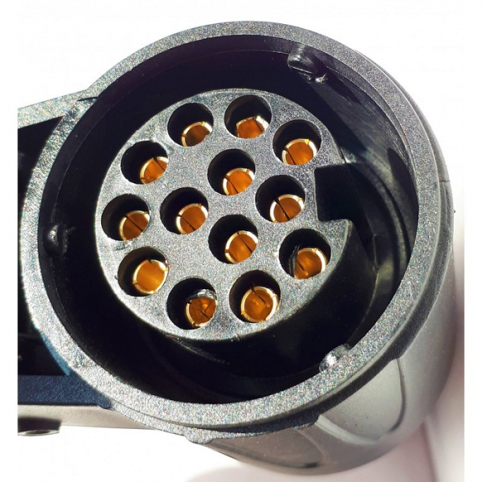Fisa, priza electrica 13 pini, mama, 12V - Truck LED E1199 [2]