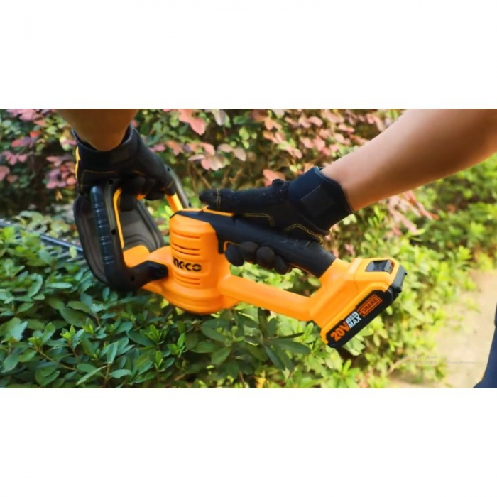Foarfeca pentru tuns gard viu, Trimmer, fara fir pe acumulator [4]