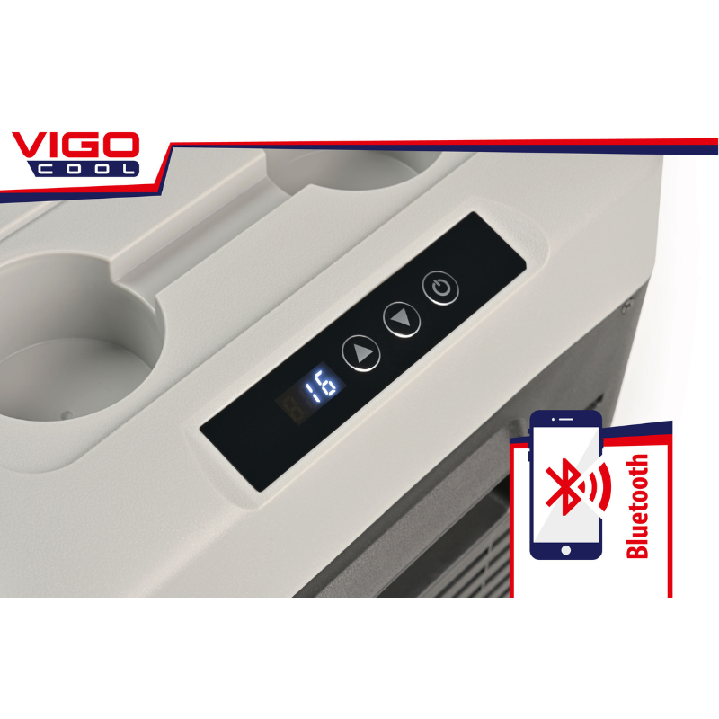 Frigider Auto cu Compresor 15L, 12/24/230V, Functie Congelare pana la -20°C, Control Bluetooth [14]