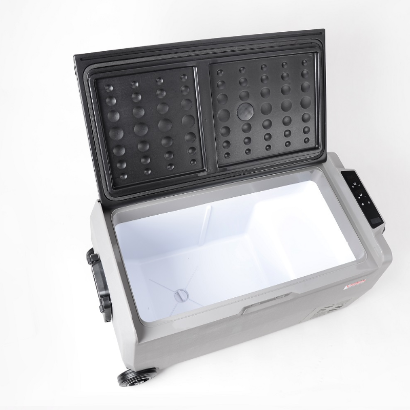 Frigider auto portabil cu roti si maner telescopic, 36L, compresor, 12/24/230V, Bluetooth si Aplicatie [3]