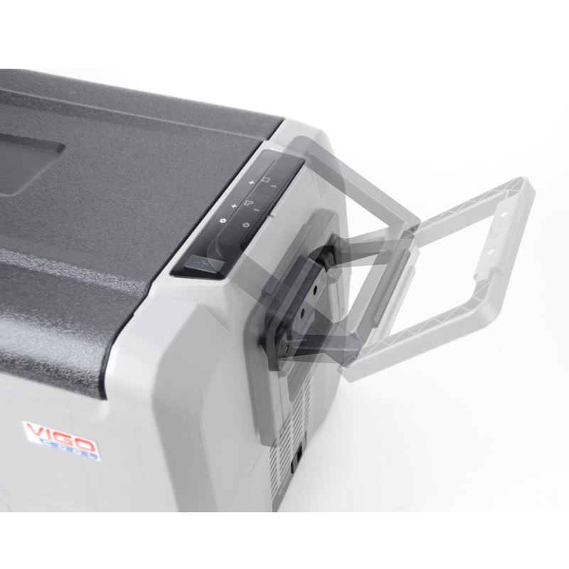 Frigider auto portabil cu roti si maner telescopic, 36L, compresor, 12/24/230V, Bluetooth si Aplicatie [7]