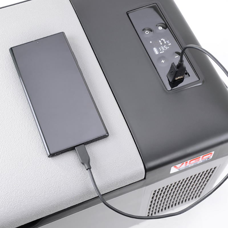Frigider auto portabil 15L, compresor, 12/24/230V, Bluetooth [3]