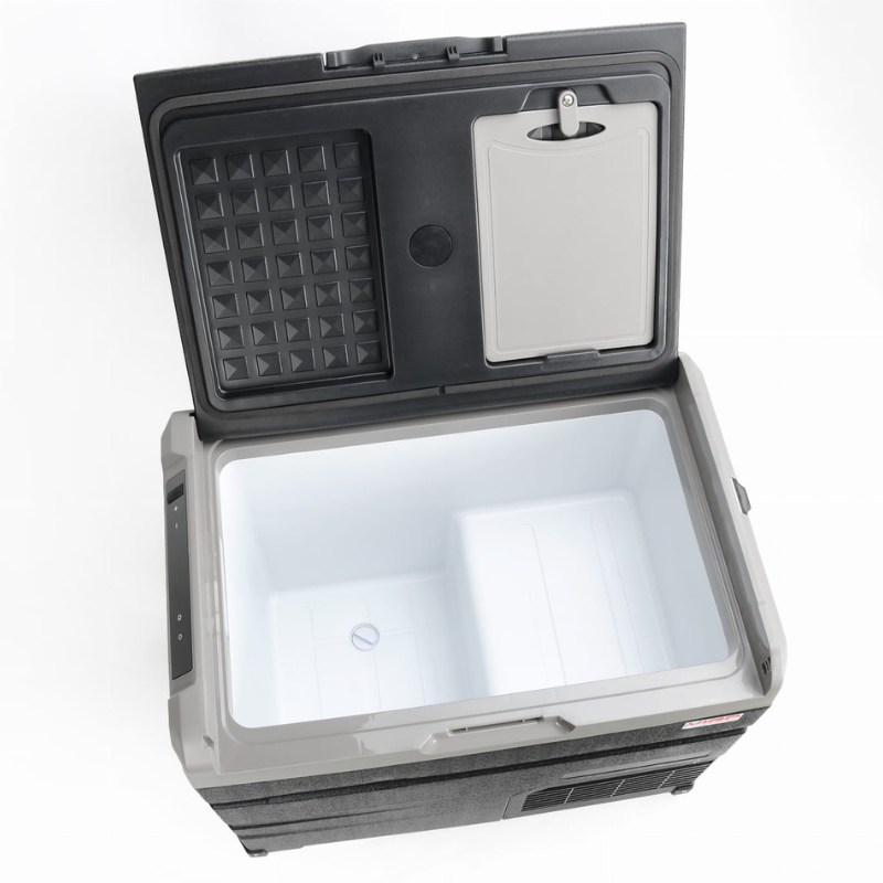 Frigider auto portabil VigoCool 50L, compresor, 12/24/230V, Bluetooth, Baterie si incarcare solara [2]