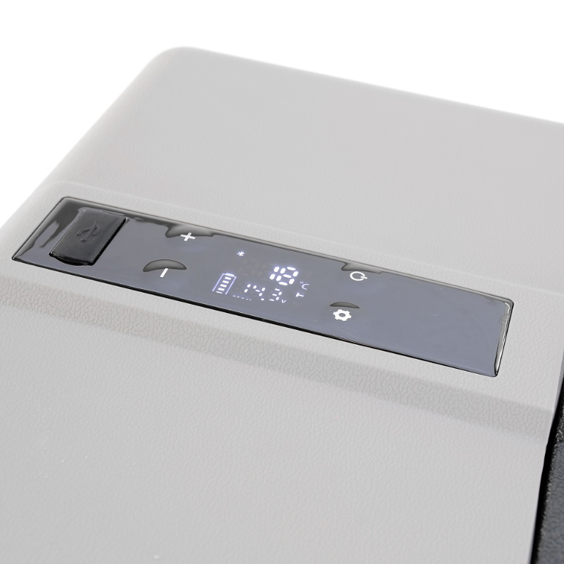 Frigider auto portabil 62L, cu roti si compresor, 12/24/230V, Bluetooth [6]
