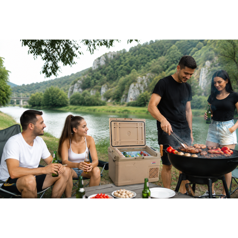 Frigider Portabil cu Compresor 30L, 12/24/230V, Control Bluetooth, Congelare -20°C pana la +20°C [23]