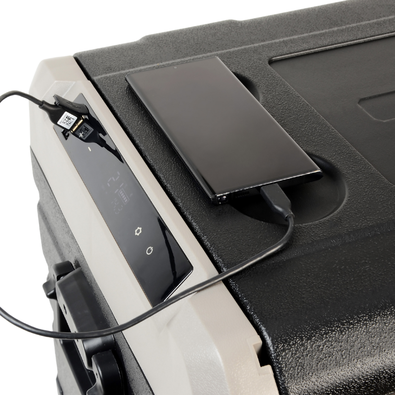 Frigider Portabil cu Compresor, 40L, 12/24/230V, Bluetooth, Baterie si incarcare solara [6]