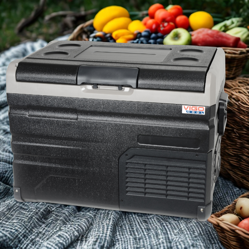 Frigider Portabil cu Compresor, 40L, 12/24/230V, Bluetooth, Baterie si incarcare solara [15]