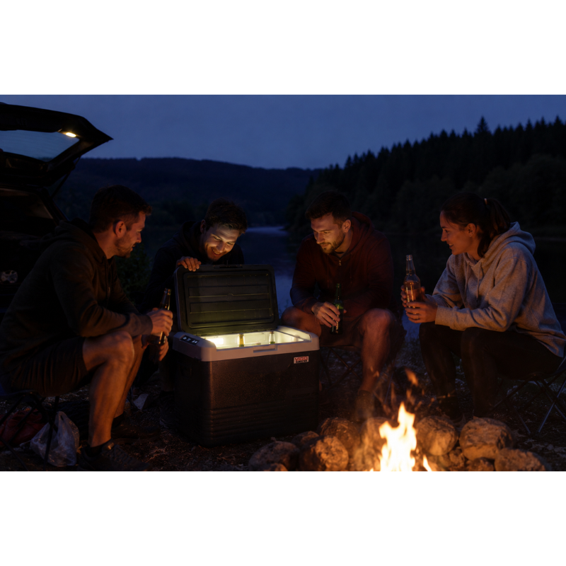 Frigider Portabil cu Compresor V30M, 30L, 12/24/230V, Bluetooth, Congelare -20°C [24]
