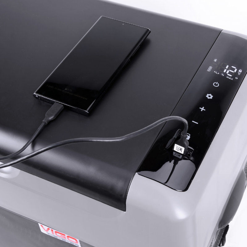 Frigider Portabil cu Compresor VigoCool V22, 22L, 12/24/230V, cu Bluetooth si port USB [6]