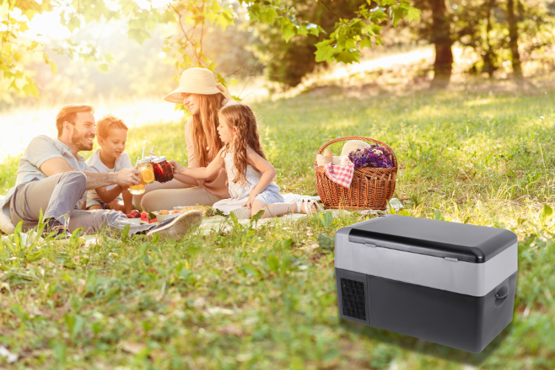 Frigider Portabil cu Compresor VigoCool V22, 22L, 12/24/230V, cu Bluetooth si port USB [11]