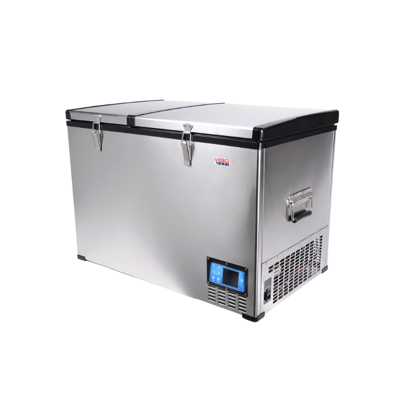 Frigider portabil dublu cu compresor Vigo Cool 125L 12/24/230V, aplicatie Bluetooth, temperatura duala [1]