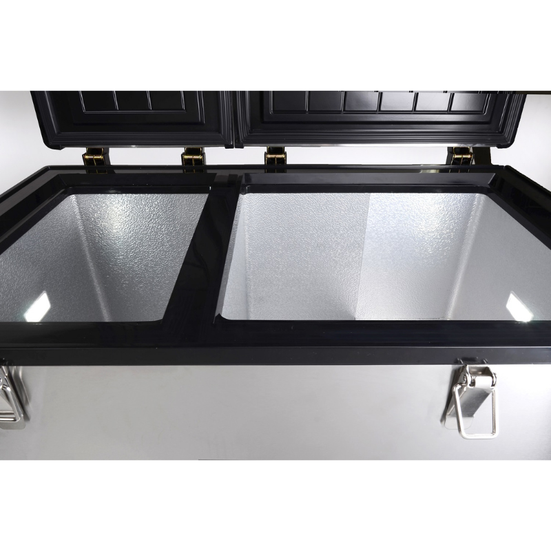 Frigider portabil dublu cu compresor Vigo Cool 125L 12/24/230V, aplicatie Bluetooth, temperatura duala [5]