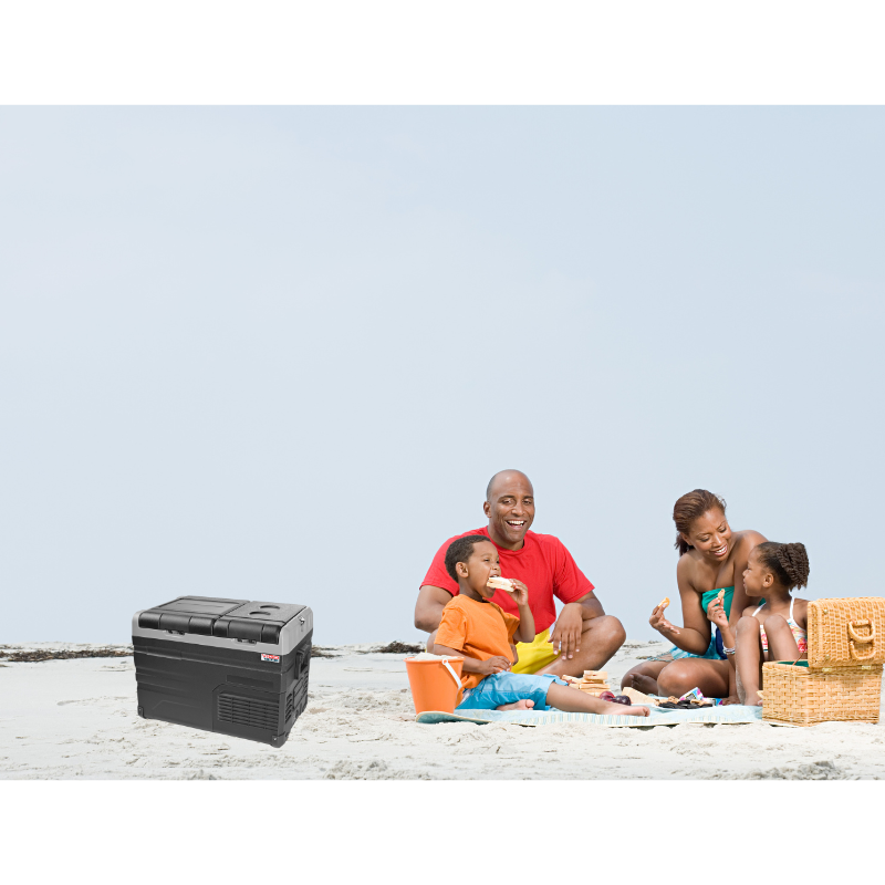 Frigider portabil dublu cu compresor Vigo Cool 36L 12/24/230V, temperatura duala, aplicatie Bluetooth [11]