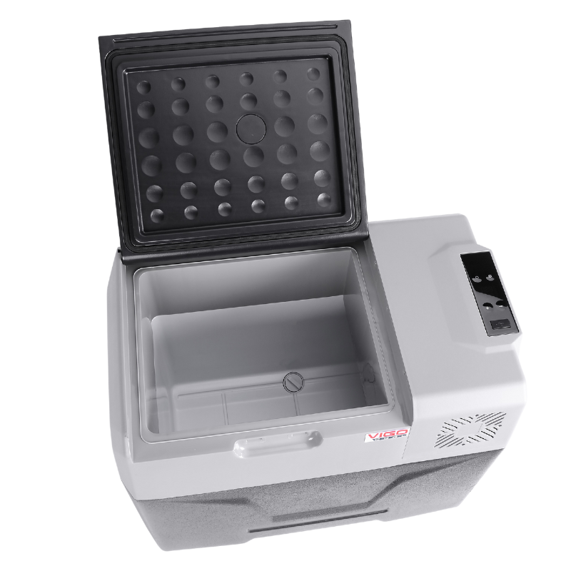 Frigider auto 40L, portabil, compresor, 12/24/230V, cu roti si maner retractabil, Bluetooth [2]