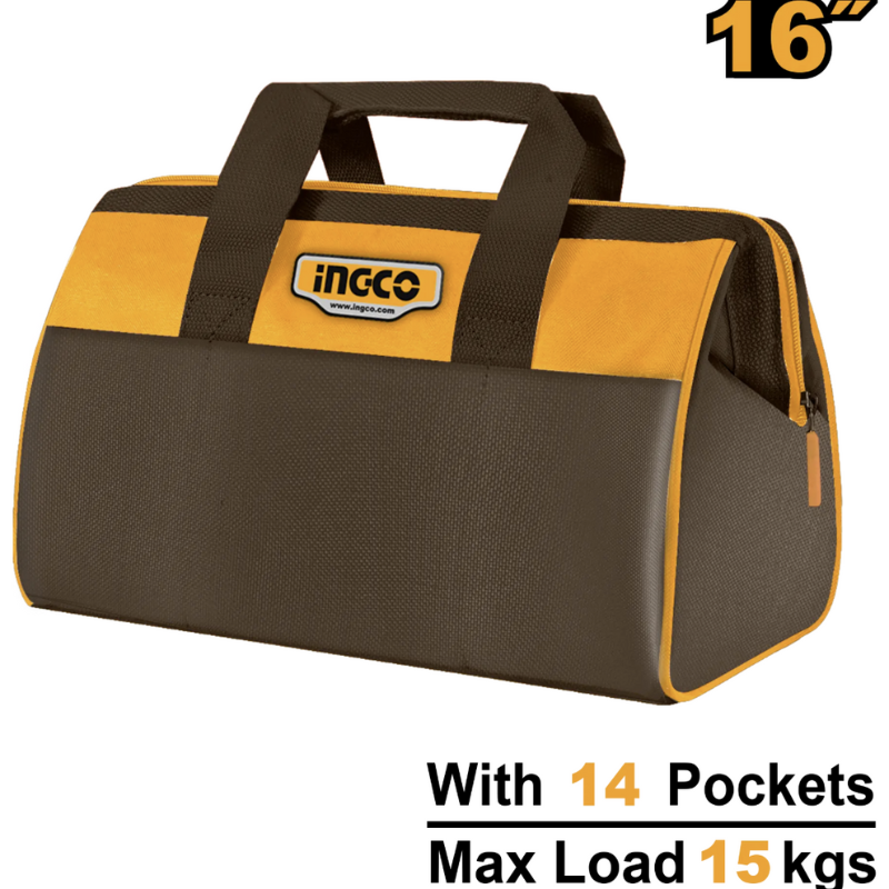 Geanta de scule cu organizator si 6 buzunare, 40 x 21.50 x 28cm [2]