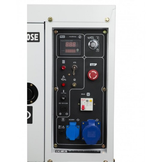 Generator de curent monofazat cu motor diesel HYUNDAI DHY8600SE [2]