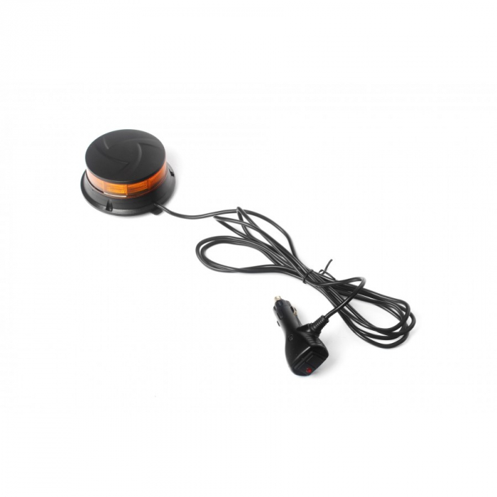 Girofar 12/24V, LED, prindere cu magnet, 2 jocuri lumini - Truck LED  ALR0071 [2]