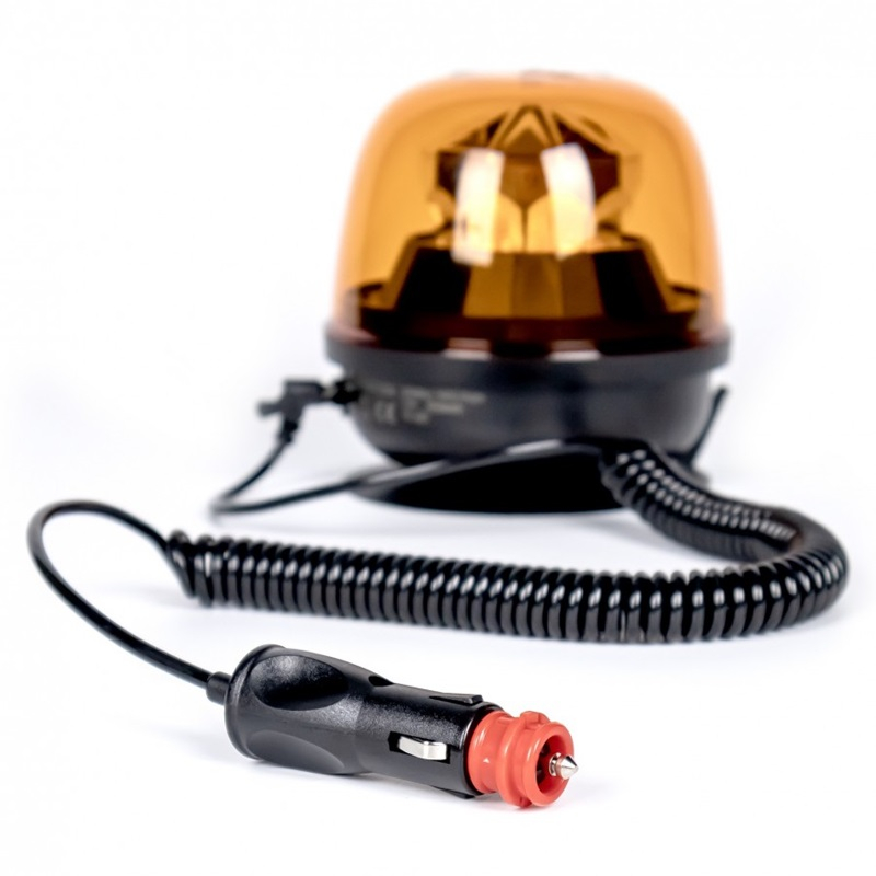 Girofar de avertizare LED 28W 10x LED, cu magnet si wireless [4]