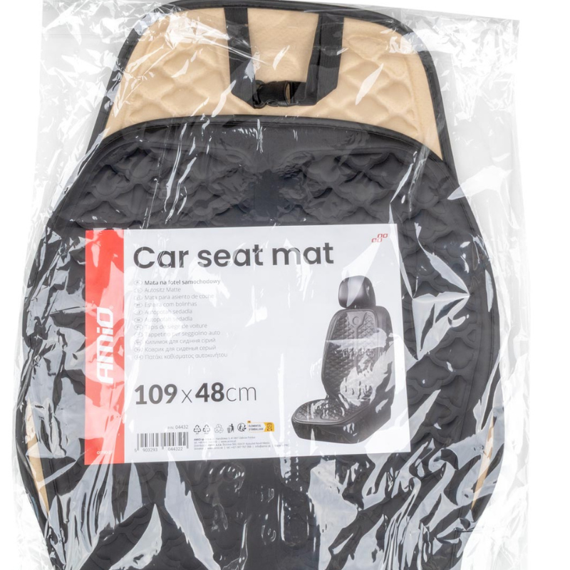 Husa, Protectie scaun auto cu margele, 109x48cm, Protectie durabila si Eleganta [7]