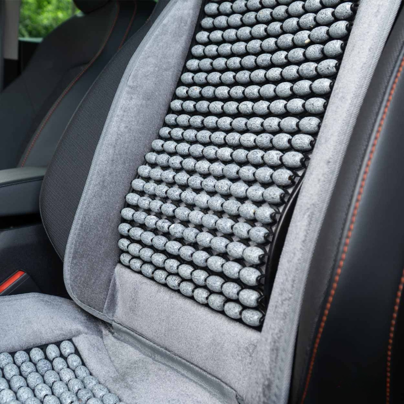 Husa, Protectie scaun auto cu margele, 120x45cm, Ventilatie si Confort [6]