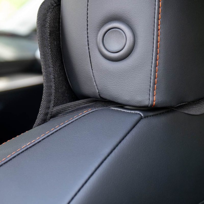Husa, Protectie scaun auto cu margele, 120x45cm, Ventilatie sporita si Confort [5]