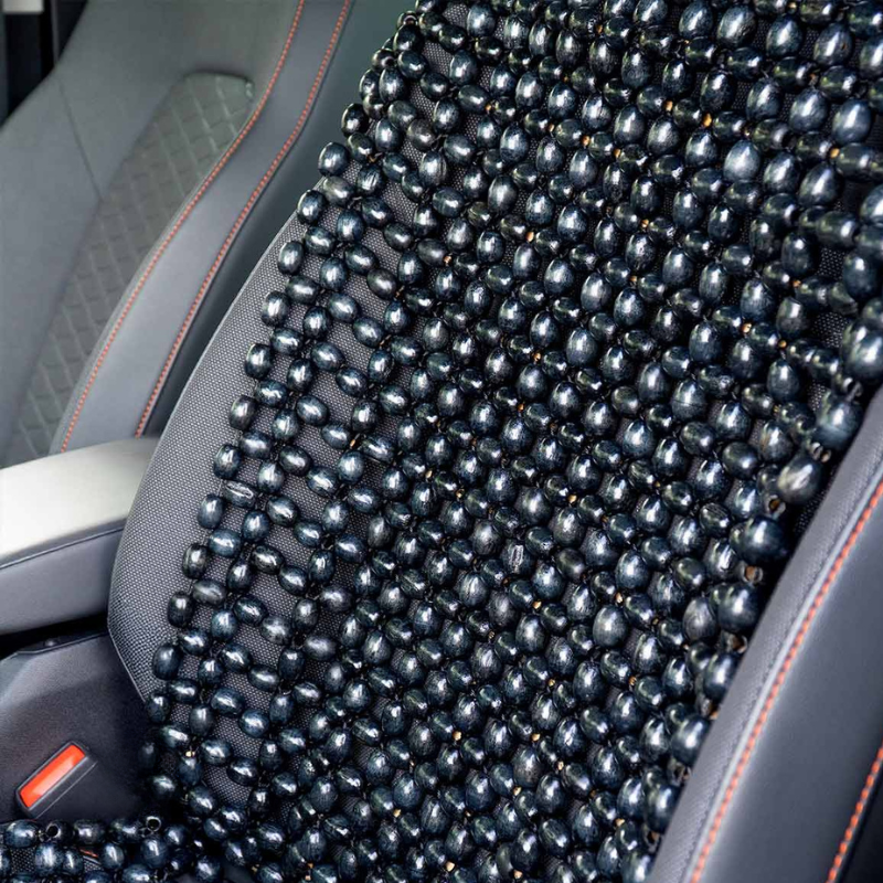 Husa, Protectie scaun auto cu margele, 106x44cm, Confort si Ventilatie [2]