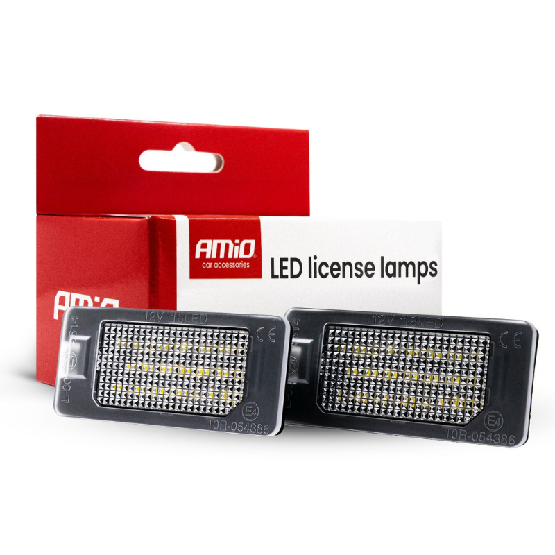 Iluminare LED placuta Audi, VW, Skoda, Seat, CANBUS, moderna, OEM, pentru numere inmatriculare [1]