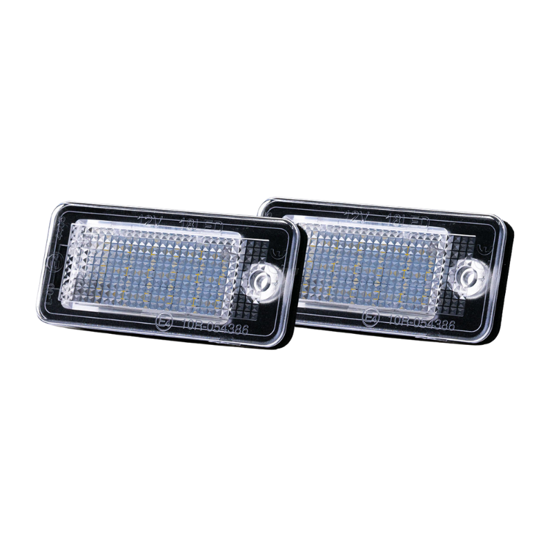 Iluminare LED placuta Audi A3, A4, A5, A6, A8, Q7, CANBUS, moderna, OEM, pentru numere inmatriculare [2]
