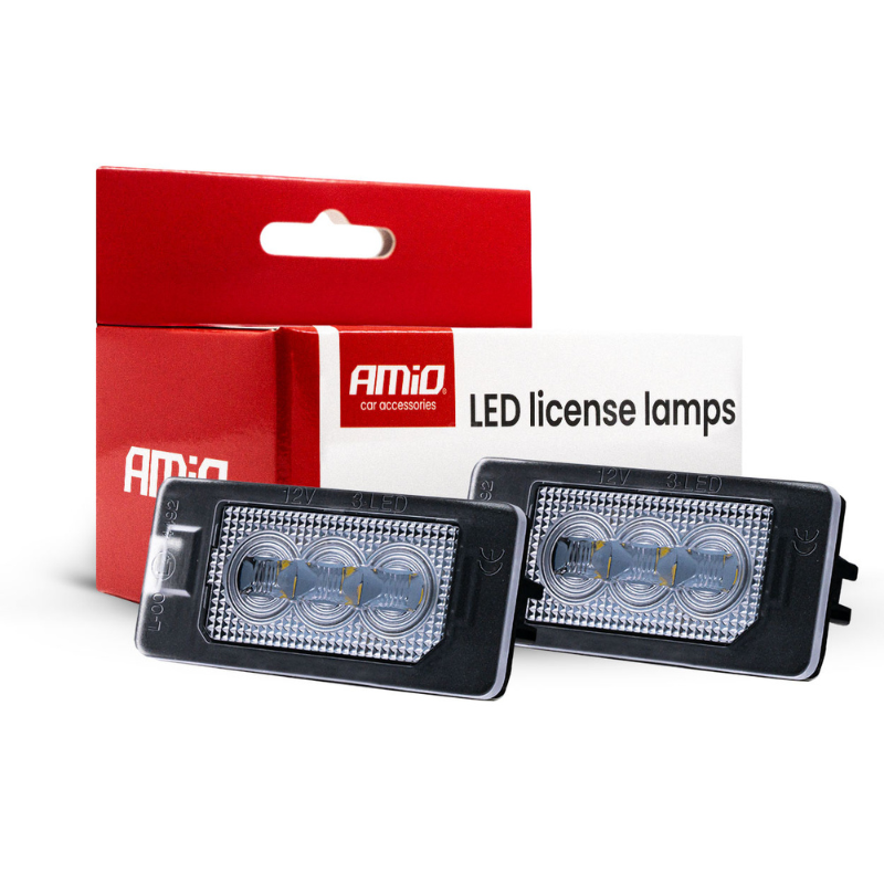 Iluminare LED placuta High Power Audi, VW, Skoda, Seat, CANBUS, moderna, OEM, pentru numere inmatriculare [1]