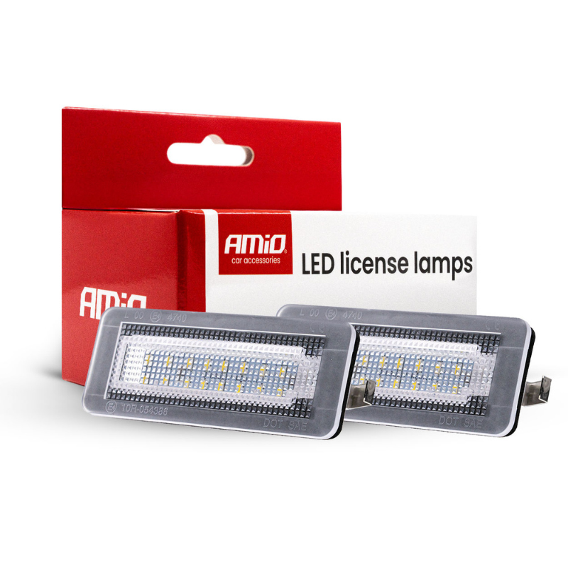 Iluminare LED placuta Smart Fortwo, Canbus, pentru numere inmatriculare [1]