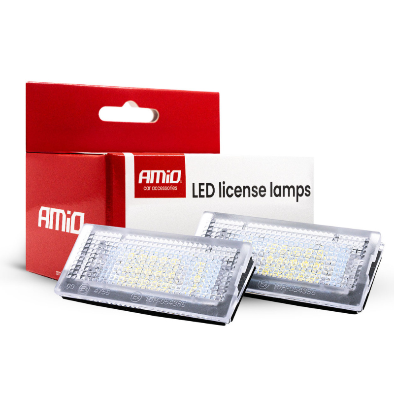 Iluminare LED placuta BMW E46, CANBUS, moderna, OEM, pentru numere inmatriculare [1]