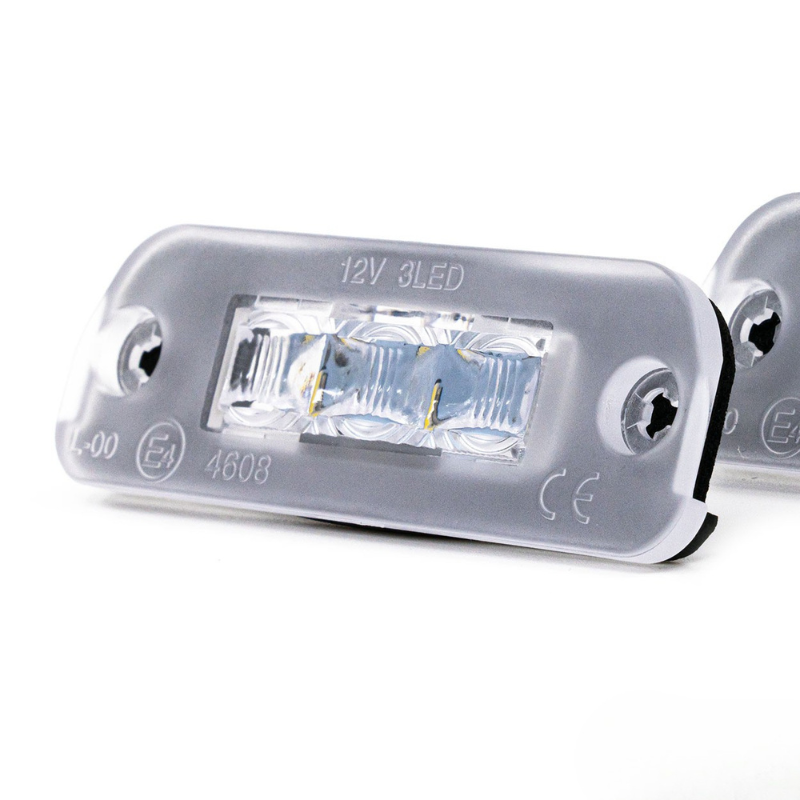 Iluminare LED placuta Mercedes ML, GL, R CLASS , CANBUS, moderna, OEM, pentru numere inmatriculare [3]