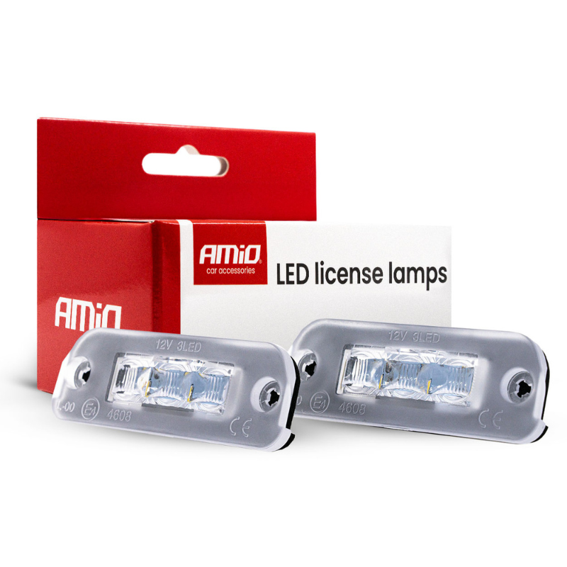 Iluminare LED placuta Mercedes ML, GL, R CLASS , CANBUS, moderna, OEM, pentru numere inmatriculare [1]