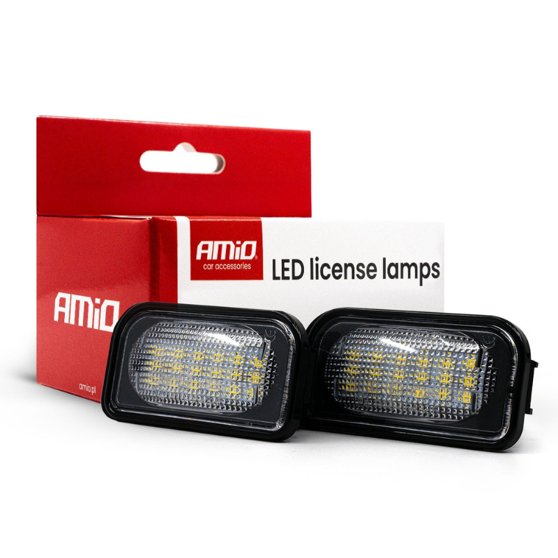 Iluminare LED placuta Mercedes, Chrysler, Canbus, pentru numere inmatriculare [1]