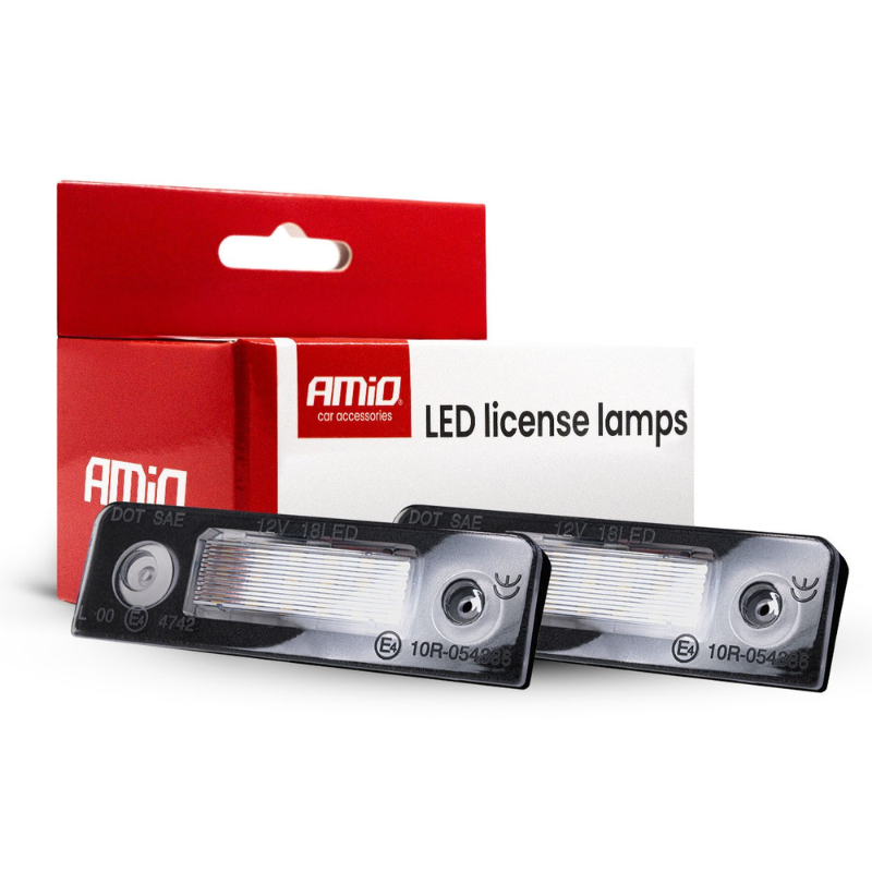 Iluminare LED placuta Skoda Octavia, Roomster, Canbus, pentru numere inmatriculare [1]