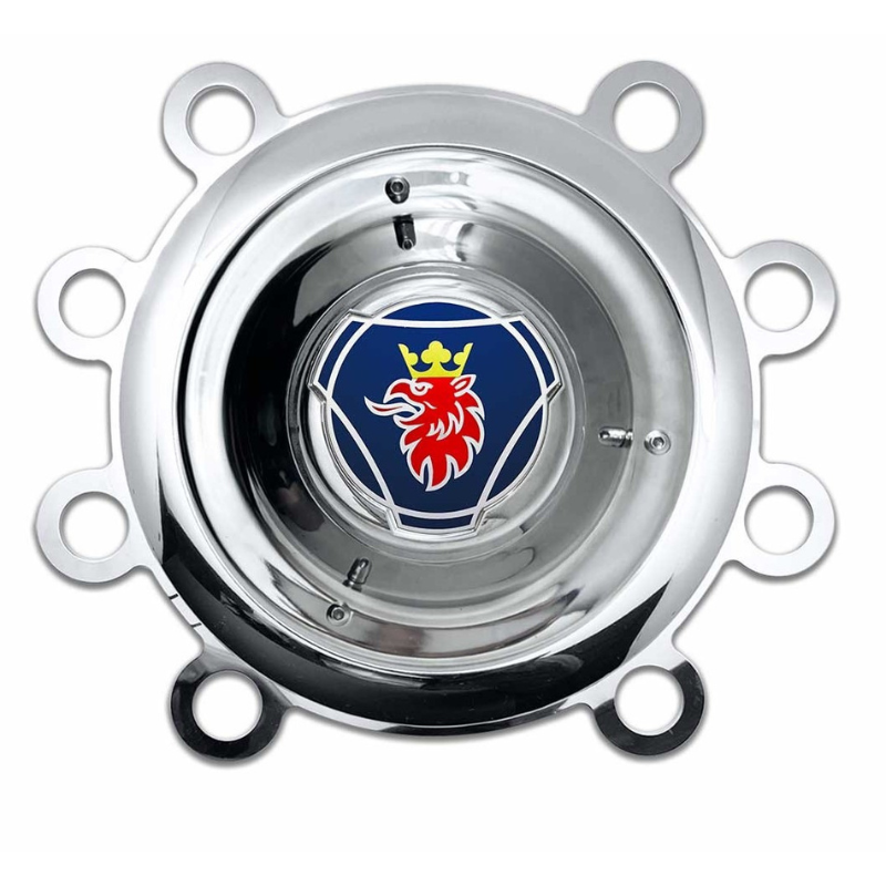 Inel mascare oslona butuc Scania 22,5”, inox, PCD 335mm 16225SC222 [3]