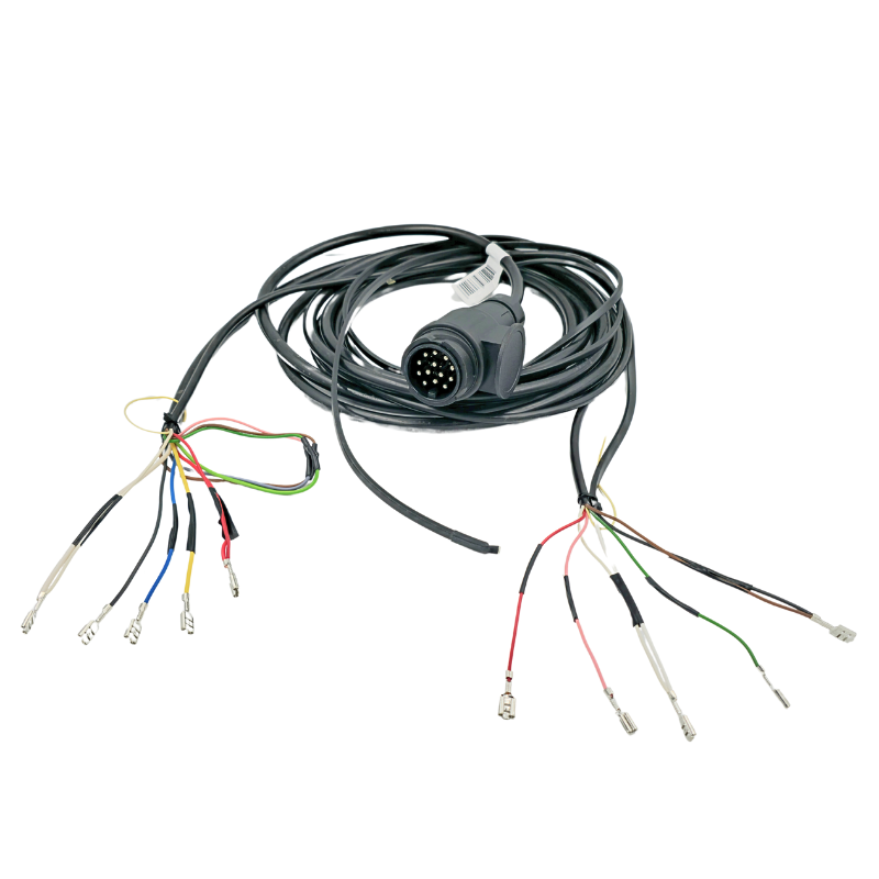 Instalatie electrica remorca cu stecher 13 pini, L 9m + 7m cablu gabarit, conectori papuci mama [3]