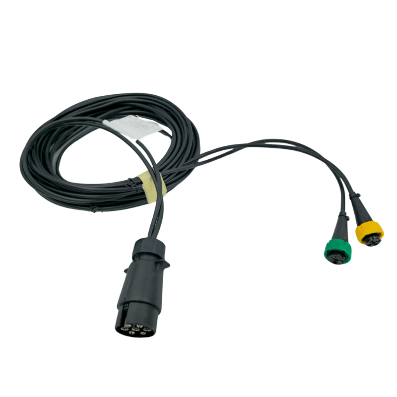 Instalatie electrica remorca cu stecher 7 pini, L 4m, 2 x mufe 5 pini baioneta [3]