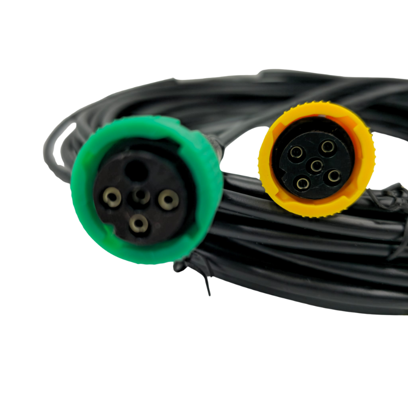Instalatie electrica remorca cu stecher 7 pini, L 7m, 2 x mufe 5 pini baioneta [2]