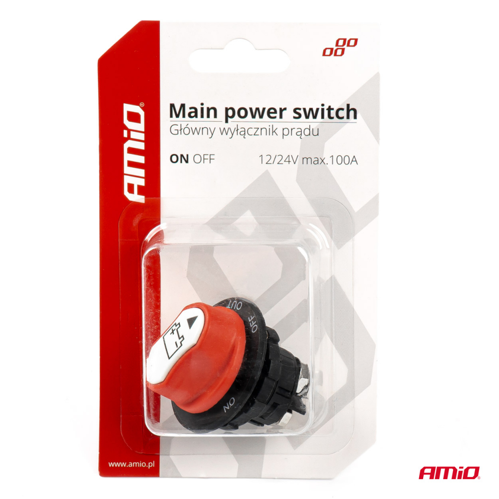 Intrerupator Contact Principal Curent Auto, 12/32V, 100A Continuu / 500A Varf [4]