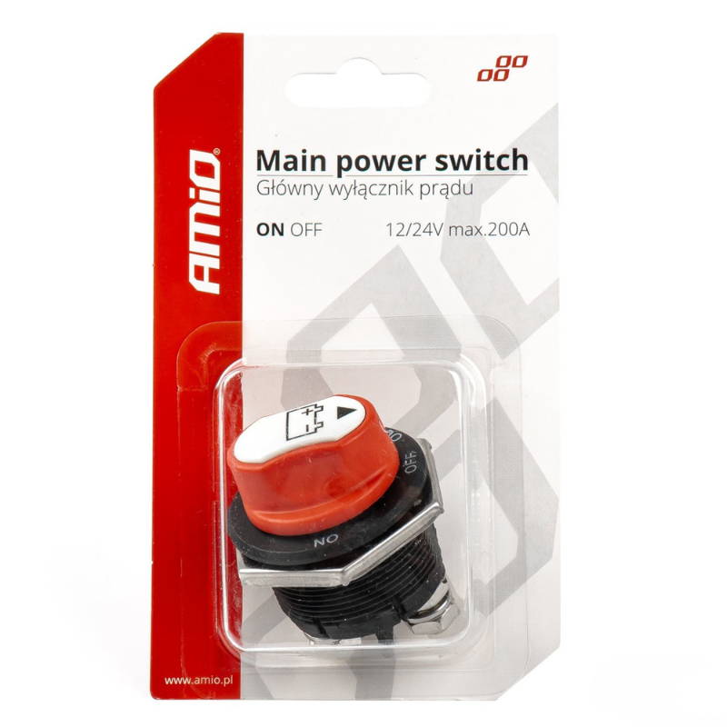 Intrerupator Contact Principal Curent Auto, 12/32V, 200A Continuu / 1000A Varf [4]