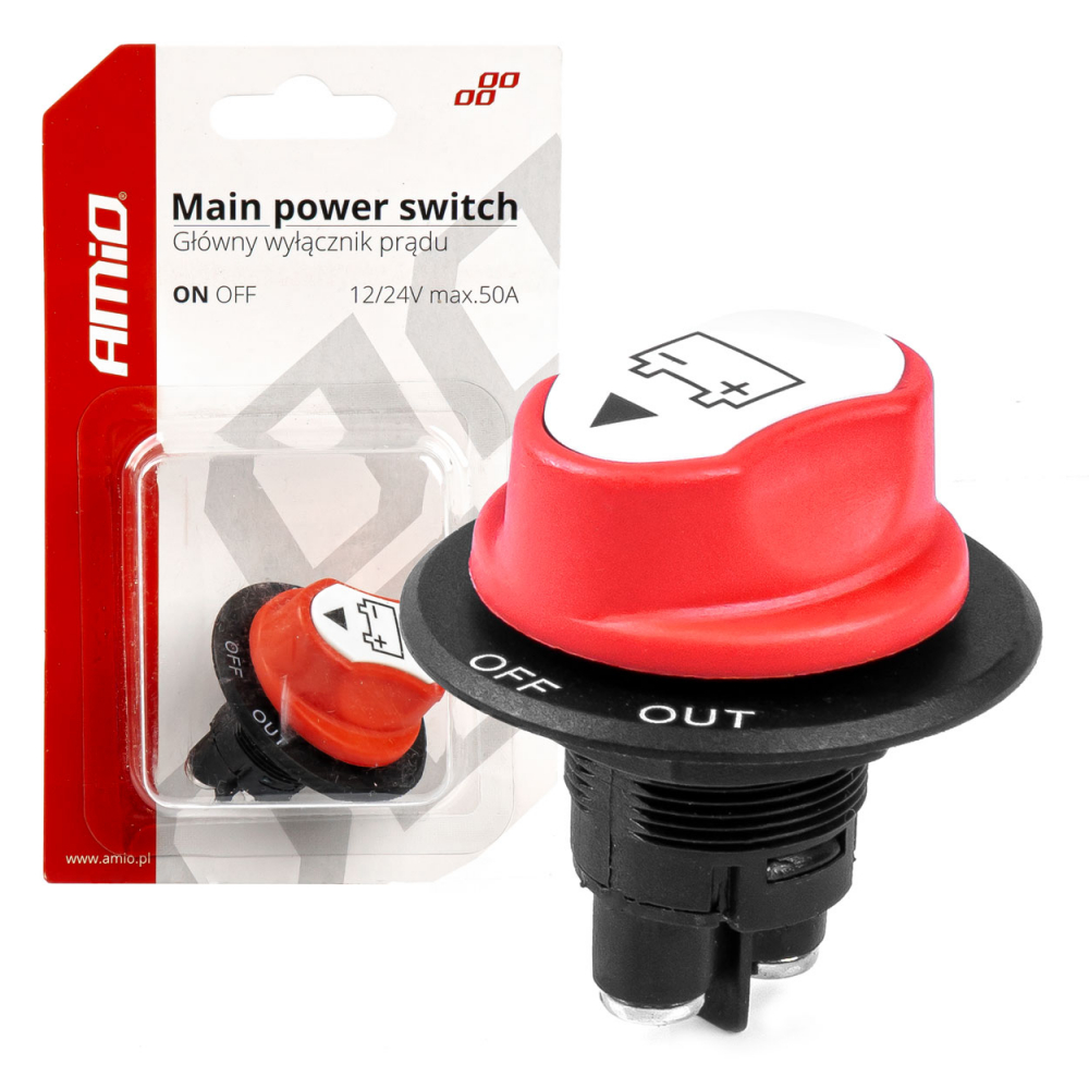 Intrerupator Contact Principal Curent Auto, 12/32V, 50A Continuu / 300A Varf [1]