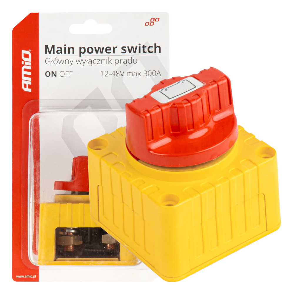 Intrerupator Contact Principal Curent Auto, 12-48V, max. 300A [1]
