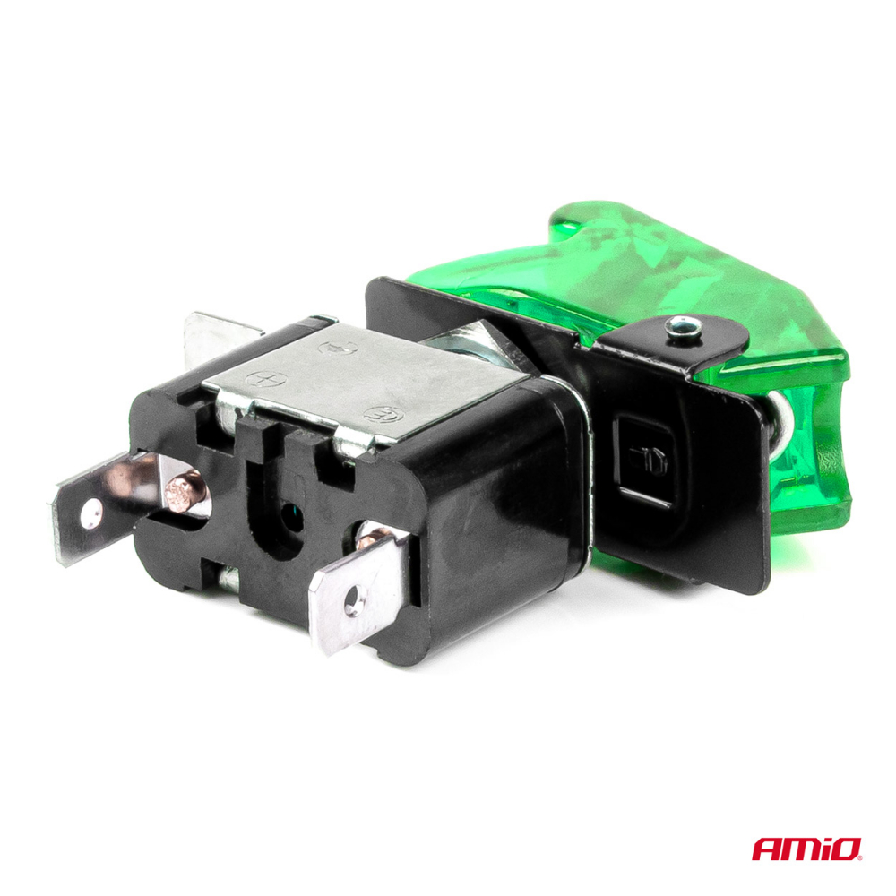 Intrerupator Tip Comutator "Top Gun" cu Lumina Verde [4]