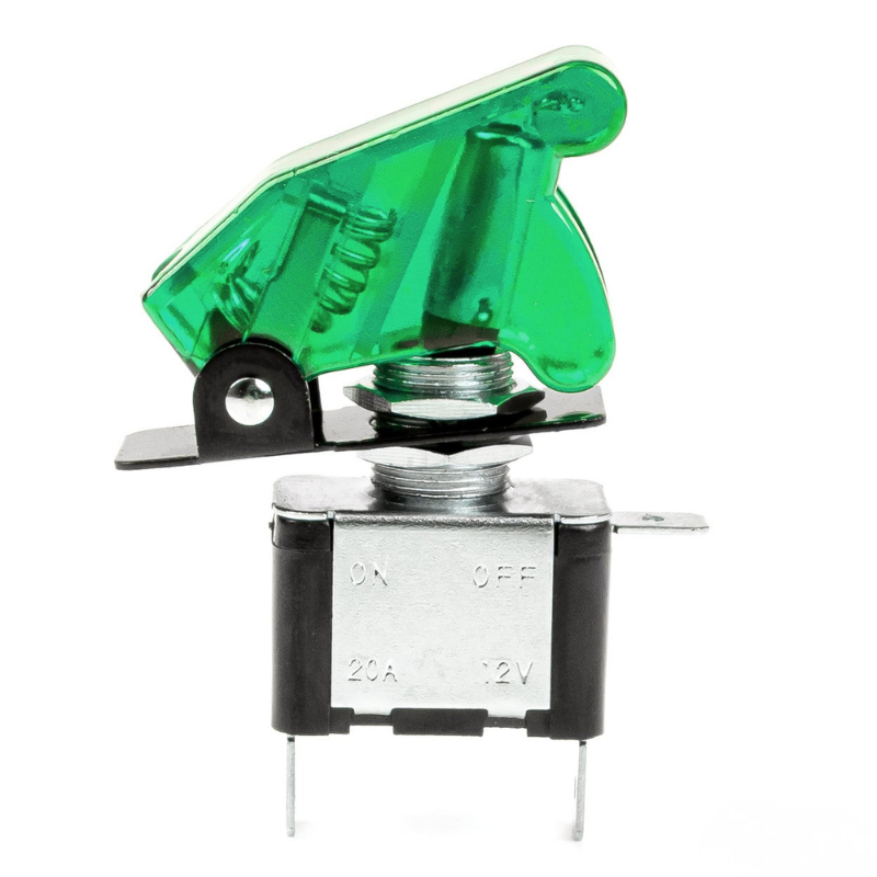 Intrerupator Tip Comutator "Top Gun" cu Lumina Verde [3]