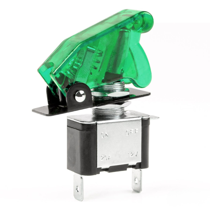 Intrerupator Tip Comutator "Top Gun" cu Lumina Verde [2]