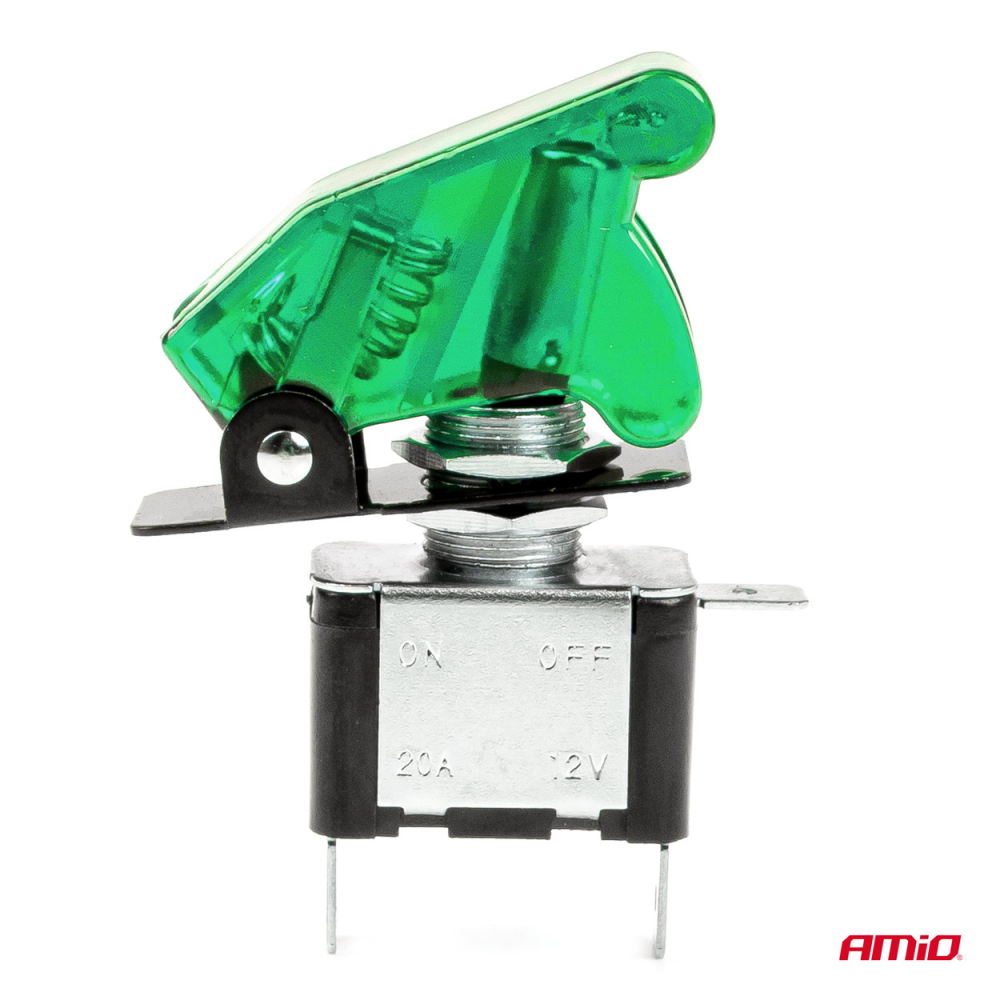 Intrerupator Tip Comutator "Top Gun" cu Lumina Verde [3]