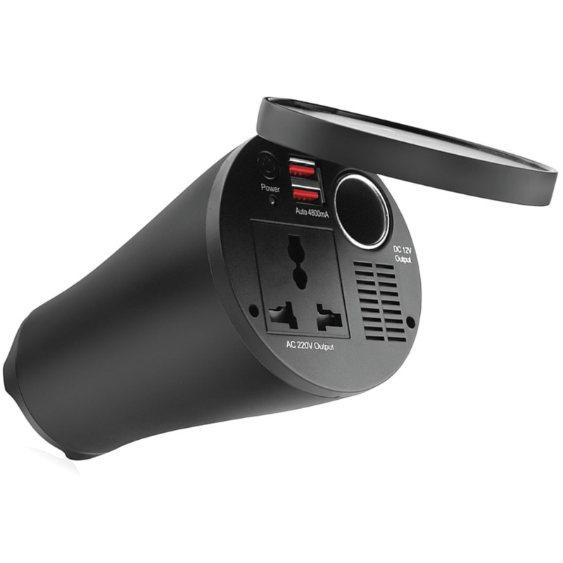 Invertor Auto 12V-230V 150W Continuu / 300W Varf, 2 x USB PI02 [2]