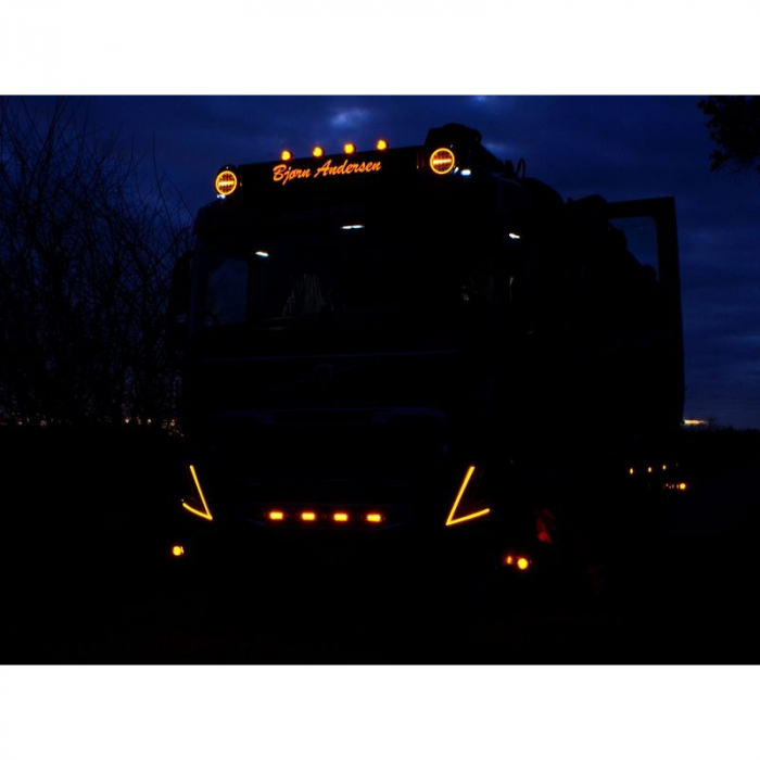 Kit conversie DRL orange, portocaliu, inlocuitori pozitie pentru Volvo FH4 2021+ [6]