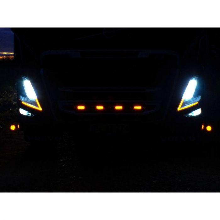 Kit conversie DRL orange, portocaliu, inlocuitori pozitie pentru Volvo FH4 2021+ [7]